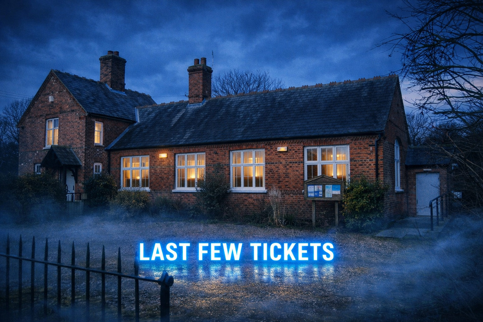 Brundish Village Hall: The Old Schoolhouse - 7th November 2026 | Ghost ...